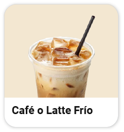 Café o Latte Frío